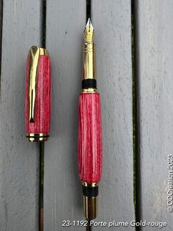 23-1192 Porte plume Gold-rouge